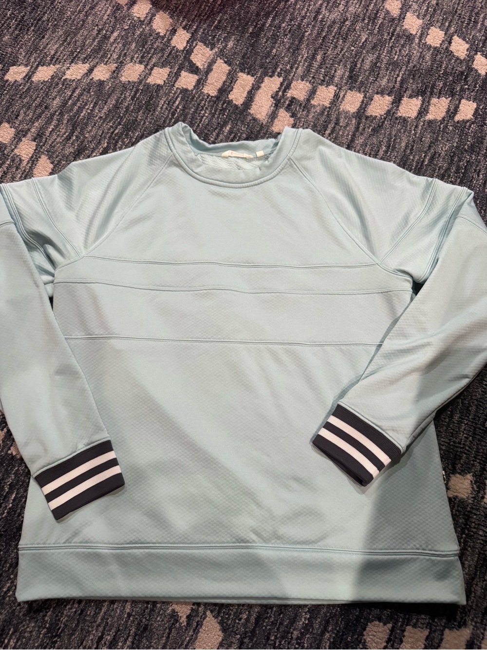 Cotopaxi Bandera Crew Pullover Sweatshirt Women’s Large Light Blue